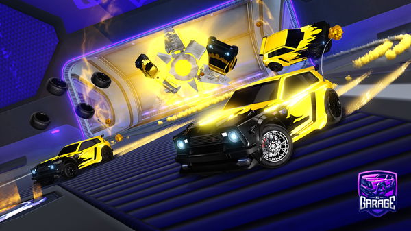 A Rocket League car design from Silverback17