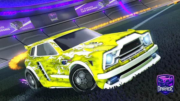 A Rocket League car design from nuclear-spar3