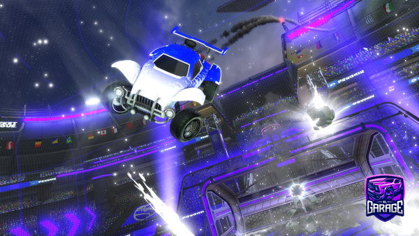 A Rocket League car design from BigBlueFire5146