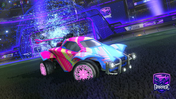 A Rocket League car design from Mab-11