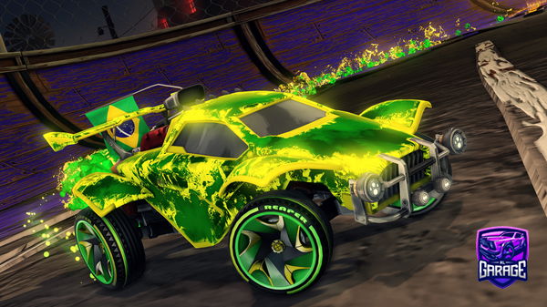 A Rocket League car design from zsr_titan