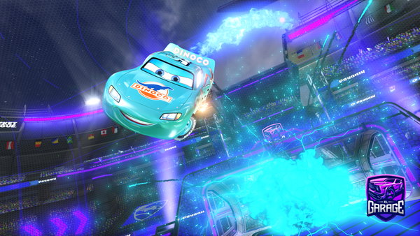 A Rocket League car design from zmgspxce__