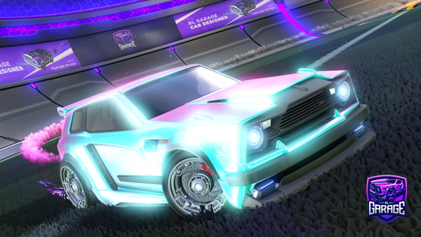 A Rocket League car design from Bogdij