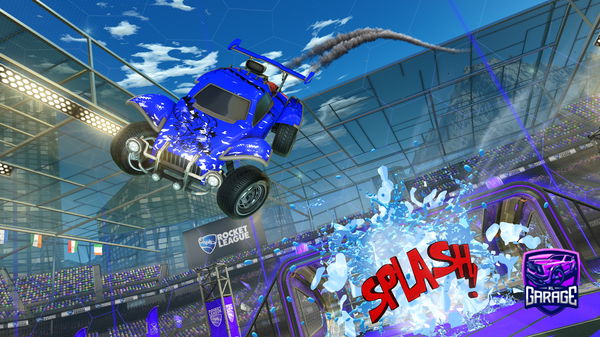 A Rocket League car design from Konsti137