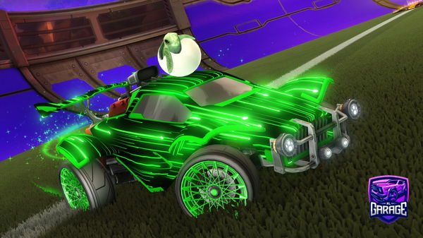 A Rocket League car design from Kiptyn