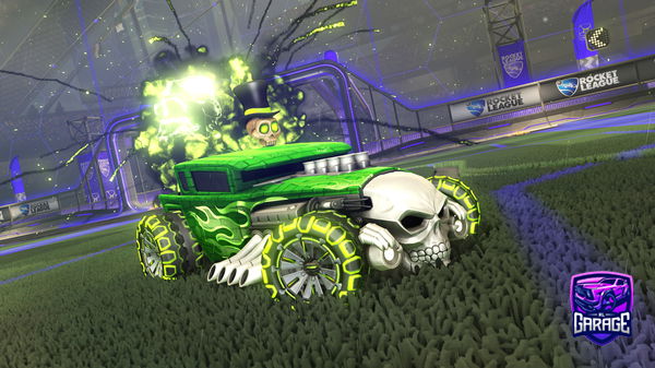 A Rocket League car design from irosario78