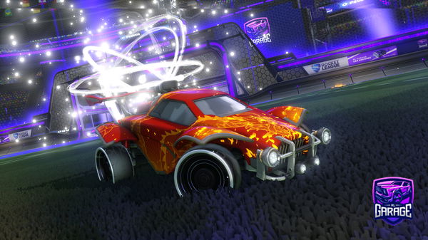 A Rocket League car design from Macofishy