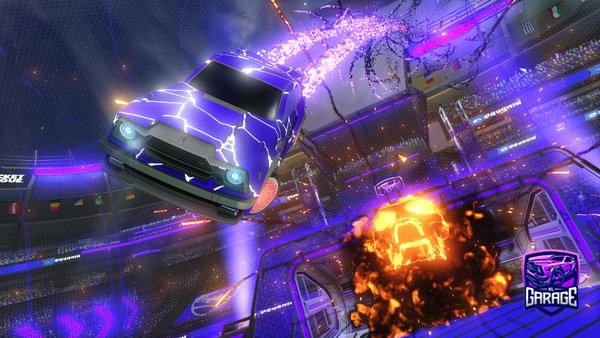 A Rocket League car design from Bombaclat69