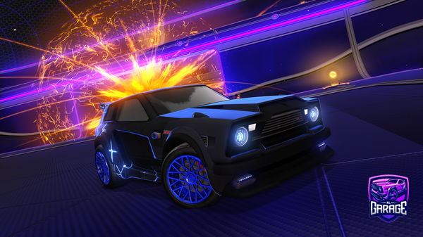 A Rocket League car design from Heber321