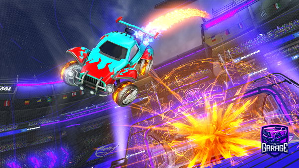 A Rocket League car design from aybchaine1
