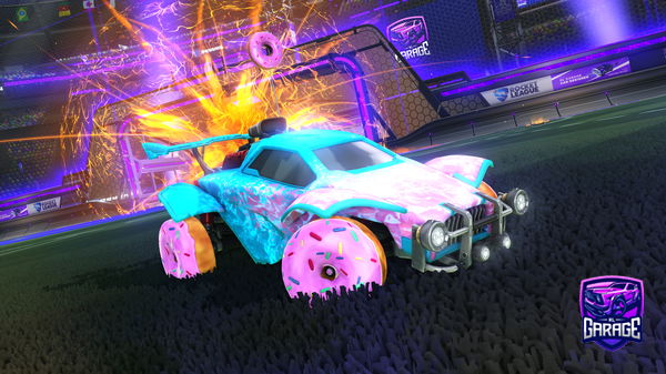 A Rocket League car design from Dizzy_Izzy