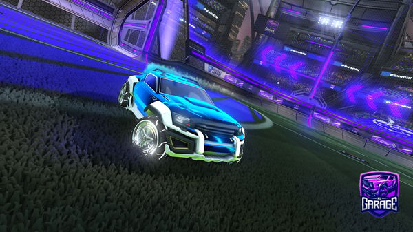 A Rocket League car design from techa-vatehatech