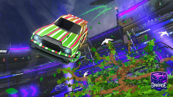 A Rocket League car design from drathage