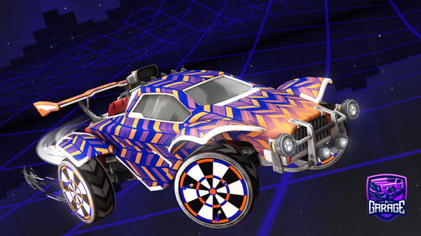 A Rocket League car design from spekiallukey