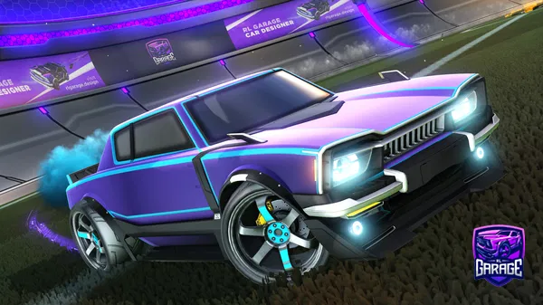 A Rocket League car design from UncleGary22