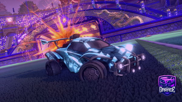 A Rocket League car design from LFCROCKS2022