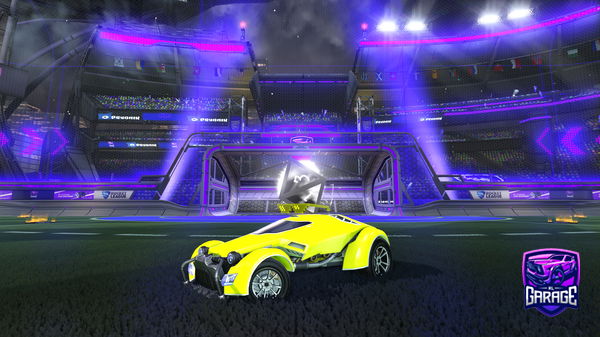 A Rocket League car design from takienintendo