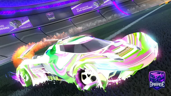 A Rocket League car design from DA_1RISH_KID