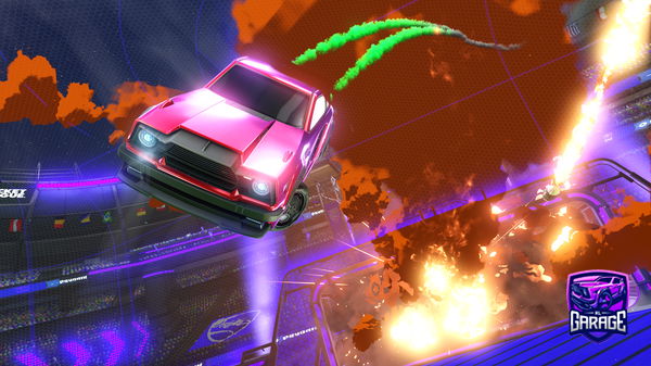 A Rocket League car design from ethanthegoaat