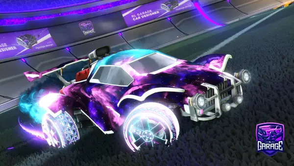 A Rocket League car design from LegendaryOatmilk