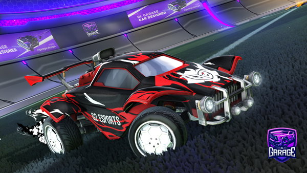 A Rocket League car design from Diggles808