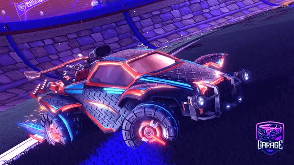 A Rocket League car design from T-Crafter