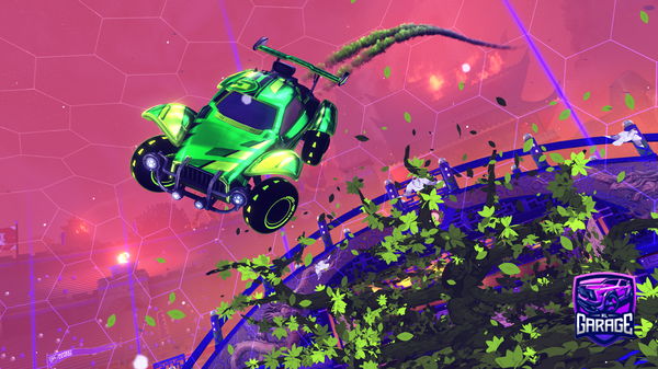 A Rocket League car design from Parea