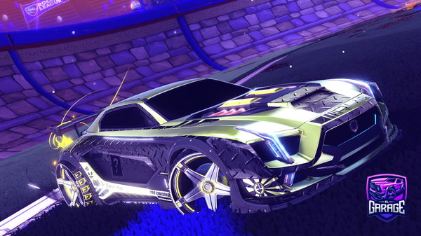 A Rocket League car design from Shemex