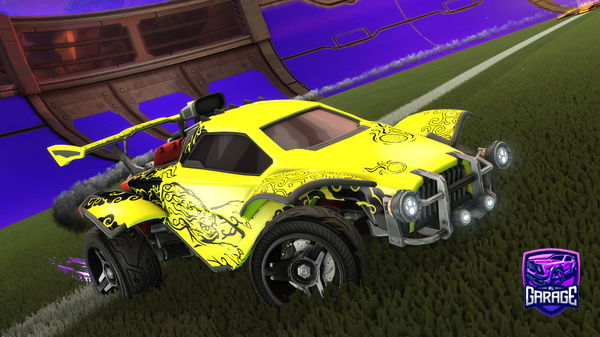 A Rocket League car design from KomischeKatze