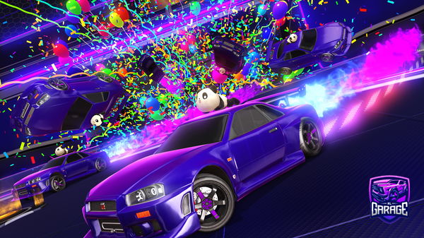 A Rocket League car design from BXSSNYAN