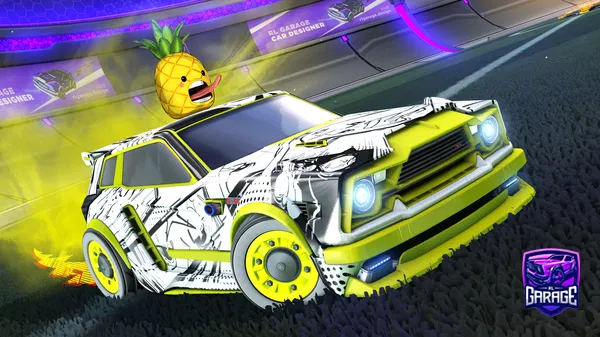 A Rocket League car design from gucci4God