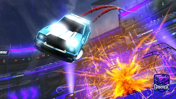 A Rocket League car design from OpticKick