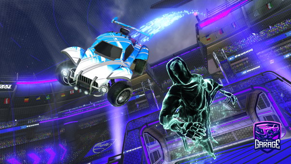 A Rocket League car design from CODE9Thiefyo