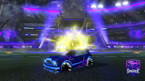 A Rocket League car design from ghost_Babir86