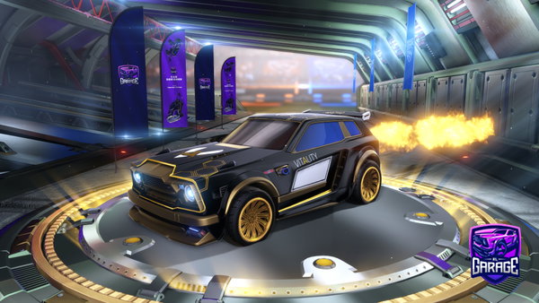 A Rocket League car design from Samji-