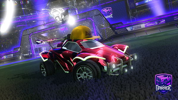 A Rocket League car design from Youtube-Prelusen