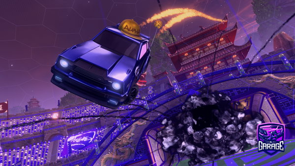 A Rocket League car design from vitalityzen