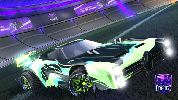 A Rocket League car design from Stonks62