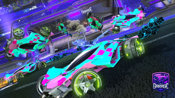 A Rocket League car design from Sleepless8