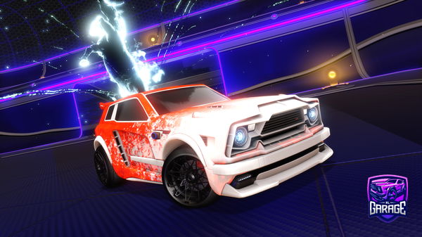 A Rocket League car design from Fischerrs-Fritz