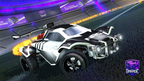 A Rocket League car design from NGRXs
