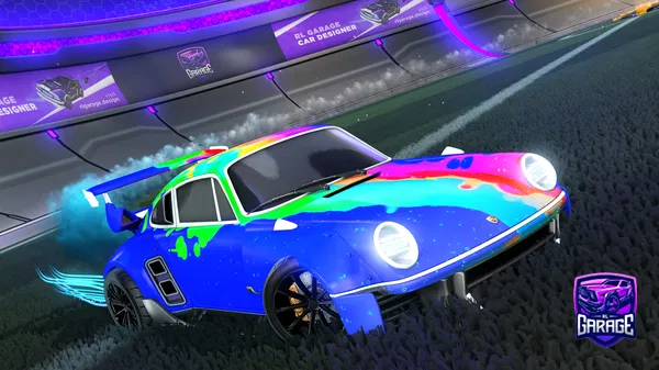 A Rocket League car design from JusTouT