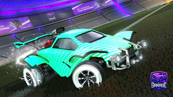 A Rocket League car design from umokitzme