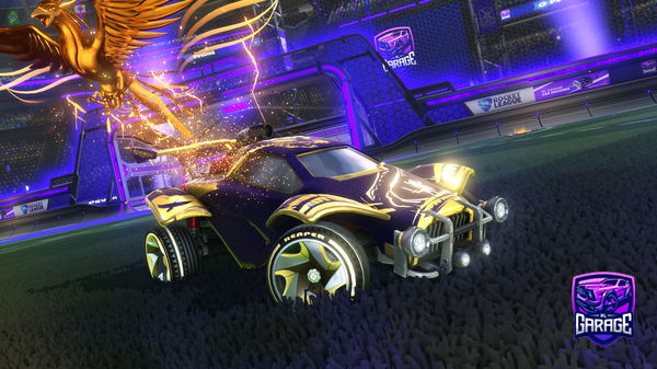 A Rocket League car design from DaMenchaRL