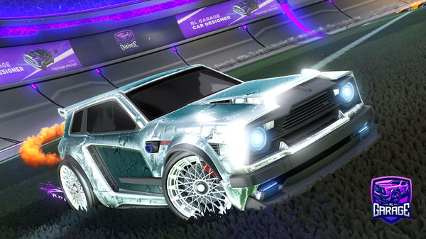 A Rocket League car design from Swoleboii89