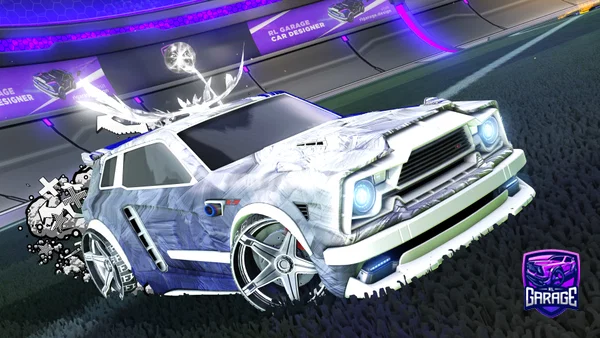 A Rocket League car design from Cedaqitt
