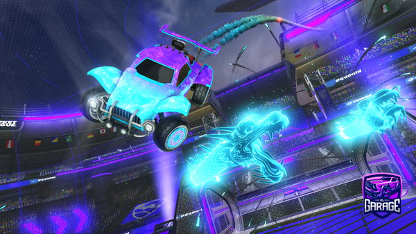 A Rocket League car design from FASTNETROCK