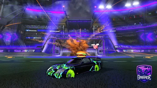 A Rocket League car design from midespugsmith
