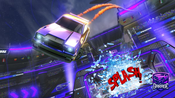 A Rocket League car design from FaZeGarfield389