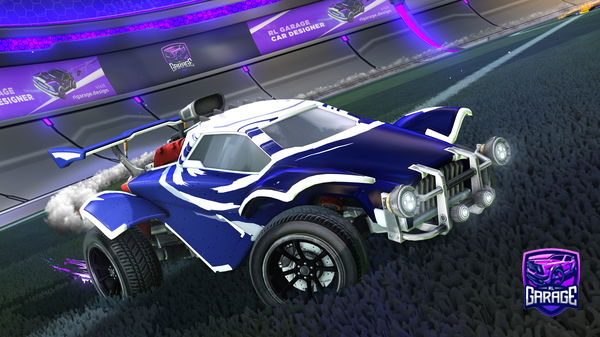 A Rocket League car design from AnimeFlowerGirl